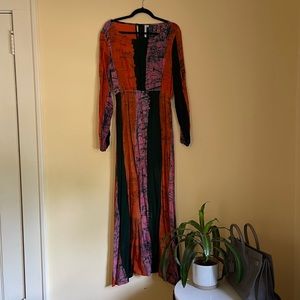 Osei Duro Dress in Carmine Fabric